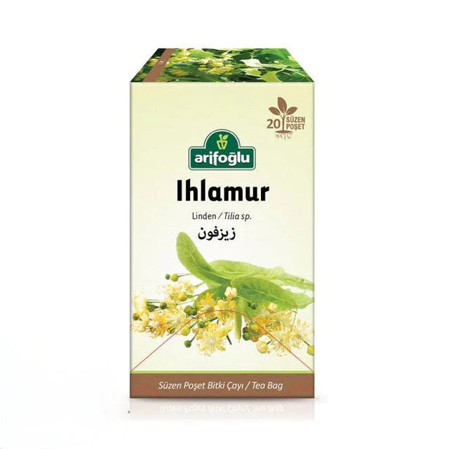 Healing Linden Herbal Tea - Antioxidant Rich, 20 Bags