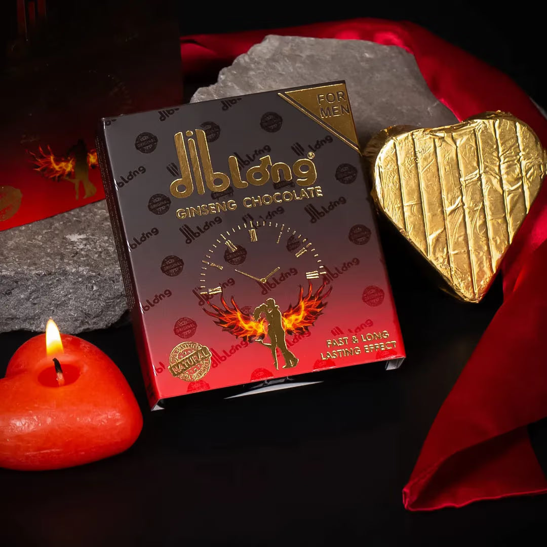 Diblong Bitter Chocolate with Ginseng 16 g 12x