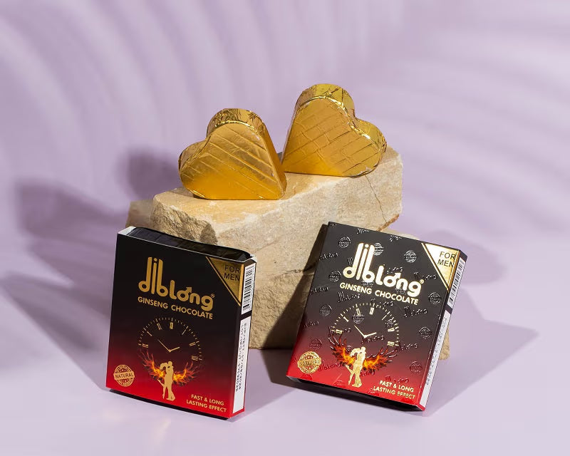 Diblong Bitter Chocolate with Ginseng 16 g 12x