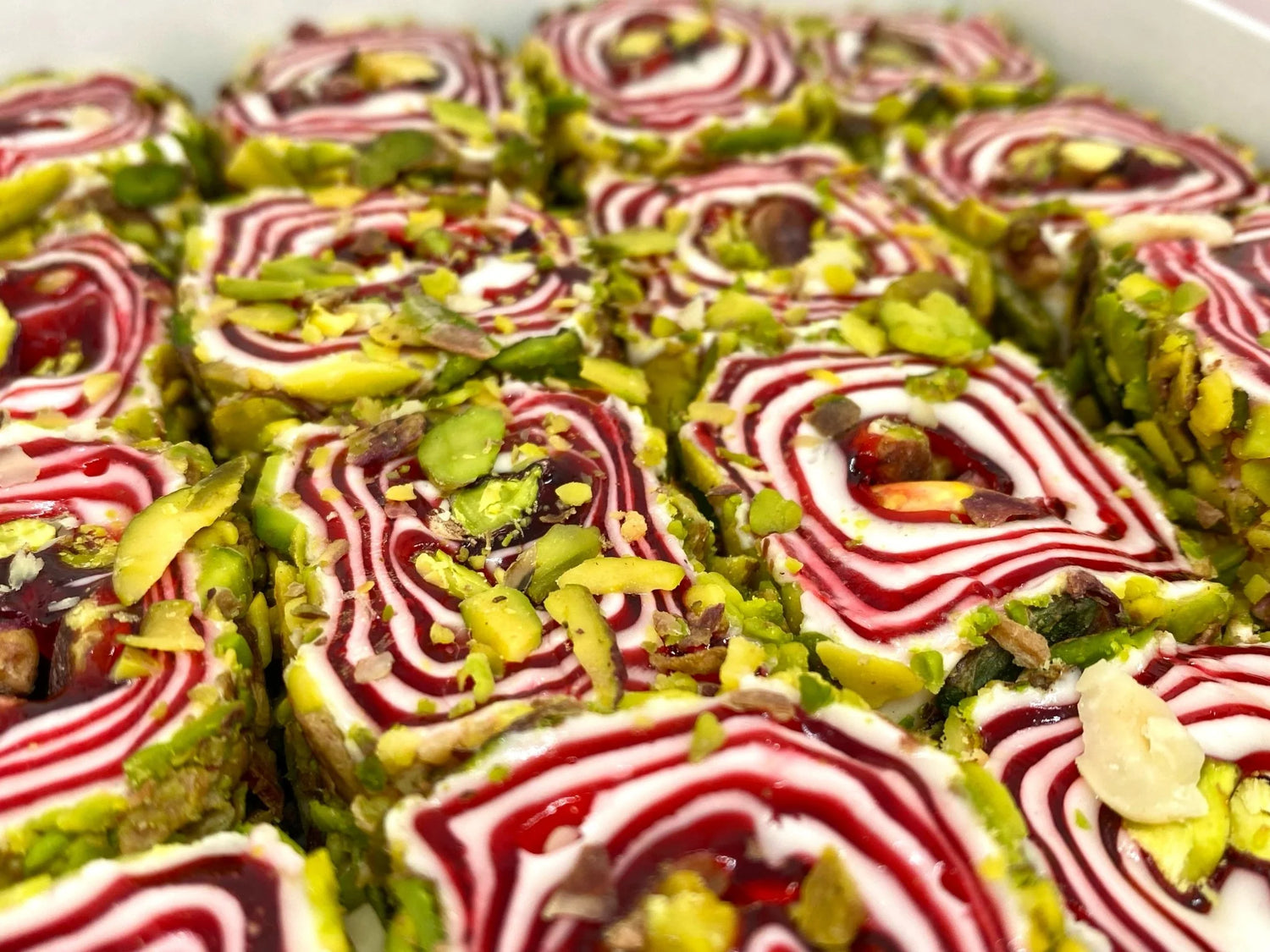 Ganik Sarsultan | Turkish Delight Ottoman Wrap with Pomegranate & Pistachio