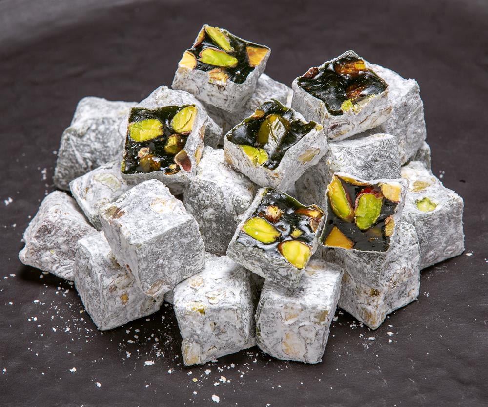Hafiz Mustafa 1864  Double Pistachio Turkish Delight with Kiwi (1 KG)