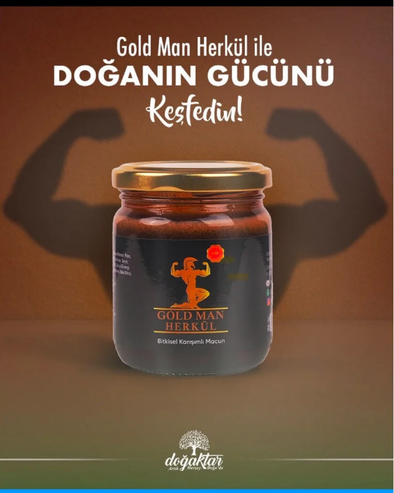 Gold Man Herkül Mixed Herbal Paste , 240 g