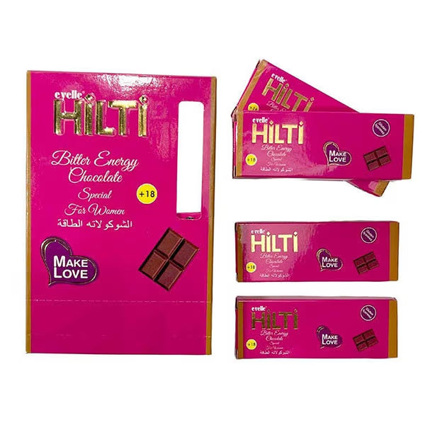 Hilti Bitter Energy Chocolate Special for Woman 25g x 12 Pieces