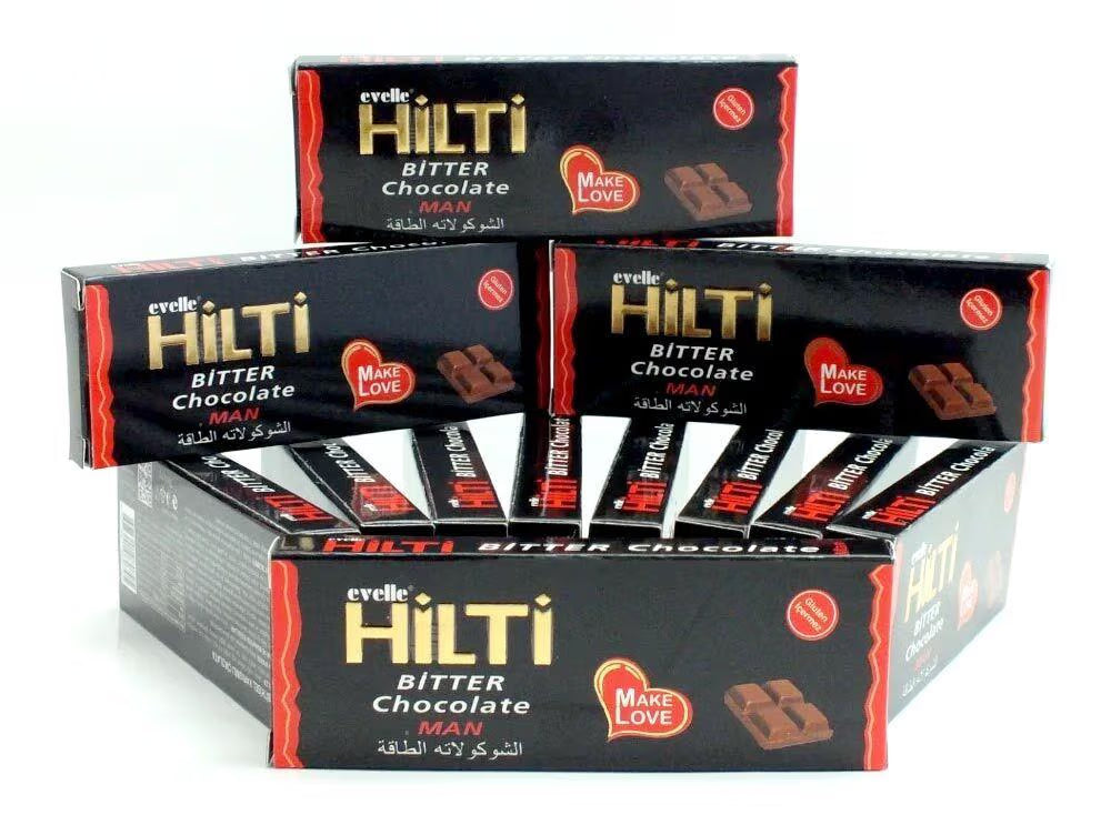 Hilti Gold Performance Chocolate for Men 35g x 12 Pieces