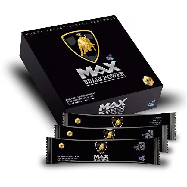 Max Bulls Power Herbal Honey Paste Sticks 12x10g