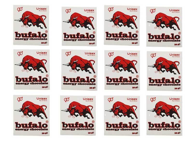 Bufalo Unisex Chocolate, 20 gm X 12 pcs