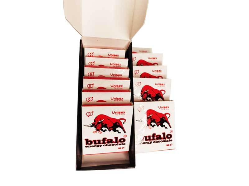 Bufalo Unisex Chocolate, 20 gm X 12 pcs