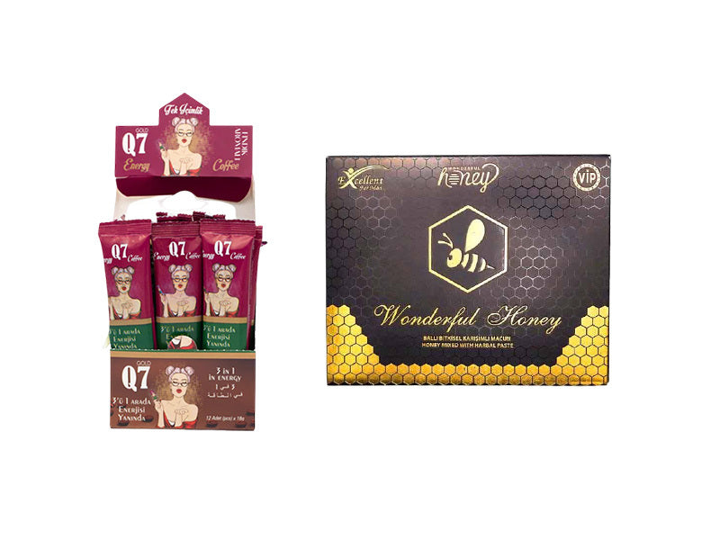 High Performance Set of Q7 Coffee and Wonderful Honey