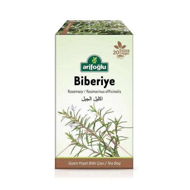 Invigorating Rosemary Herbal Tea for Wellness, 20 Bags