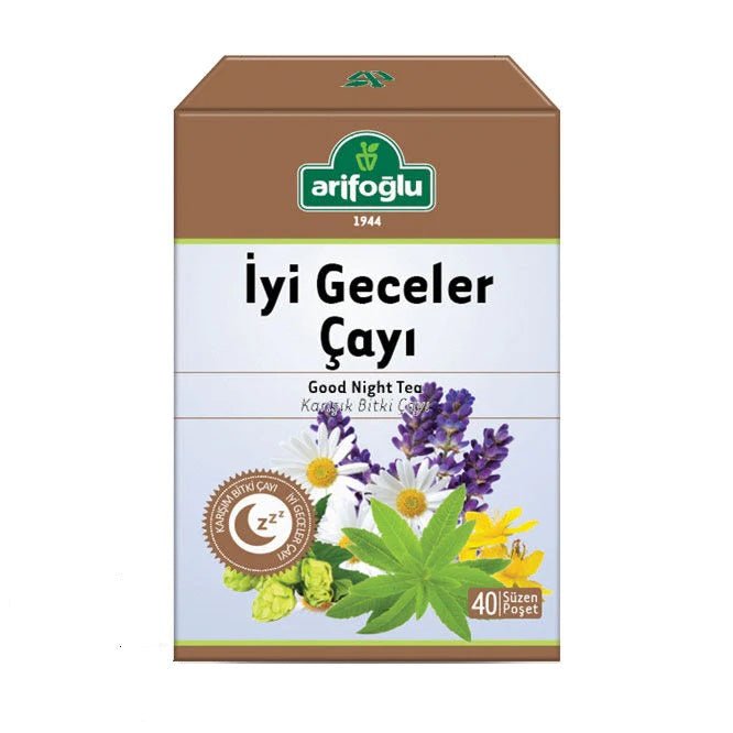 Relaxing Sleep Herbal Tea - Calming Blend, 40 Bags