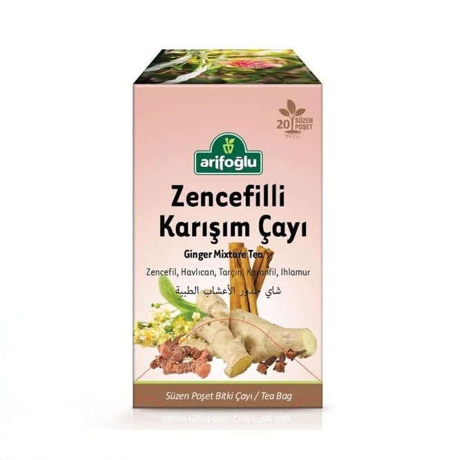 Revitalizing Ginger Spice Herbal Tea Blend, 20 Bags