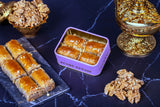 Sukru Efendi 1935  Ankara Burma Turkish Baklava with Walnut in Gift Metal Box