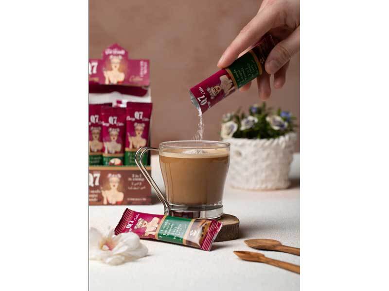 Turkish Special Instant Coffee Energy Boost for Women (Pack of 12 Sachets X 18g)