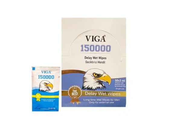 Viga Wipes Blue 24 pieces
