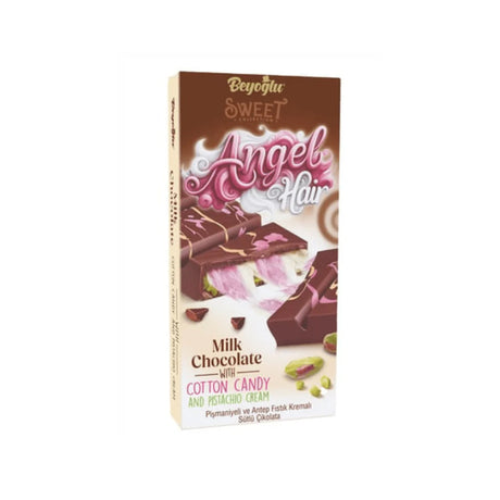 Beyoglu | Angel Hair Milky Chocolate with Cotton Candy and Pistachio Cream