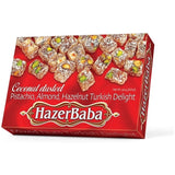 Hazer Baba | Coconut Dusted Mixed Nuts Turkish Delight