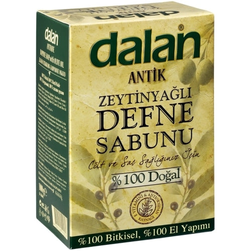 Dalan Antik Olive Oil Laurel Soap, 6 Bars