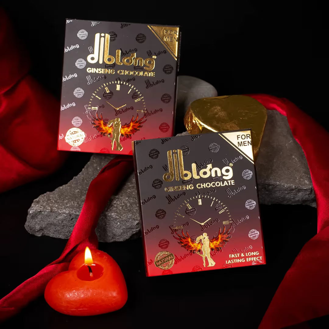 Diblong Bitter Chocolate with Ginseng 16 g 12x