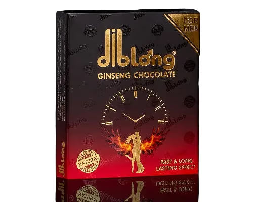 Diblong Bitter Chocolate with Ginseng 16 g 12x