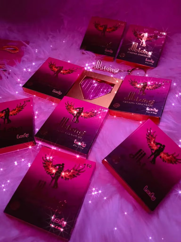 Diblong Lady Bitter Chocolate with Ginseng 16 g