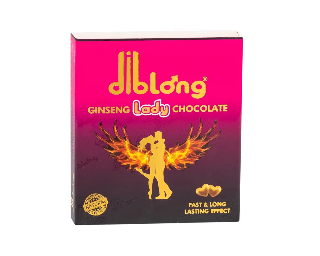 Diblong Lady Bitter Chocolate with Ginseng 16 g