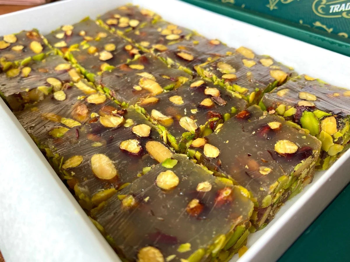 Ganik Sarsultan | Honey Turkish Delight with Pistachio