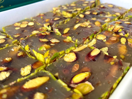 Ganik Sarsultan | Honey Turkish Delight with Pistachio