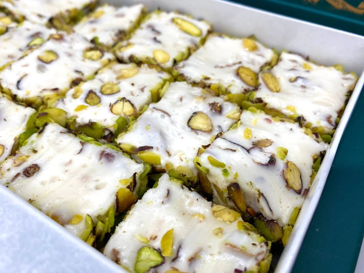 Ganik Sarsultan | Sultan Turkish Delight with Nougat Pistachio Wick