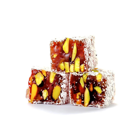 Ganik Sarsultan | Turkish Delight Double Roasted Pomegranate Wick with Pistachio & Coconut