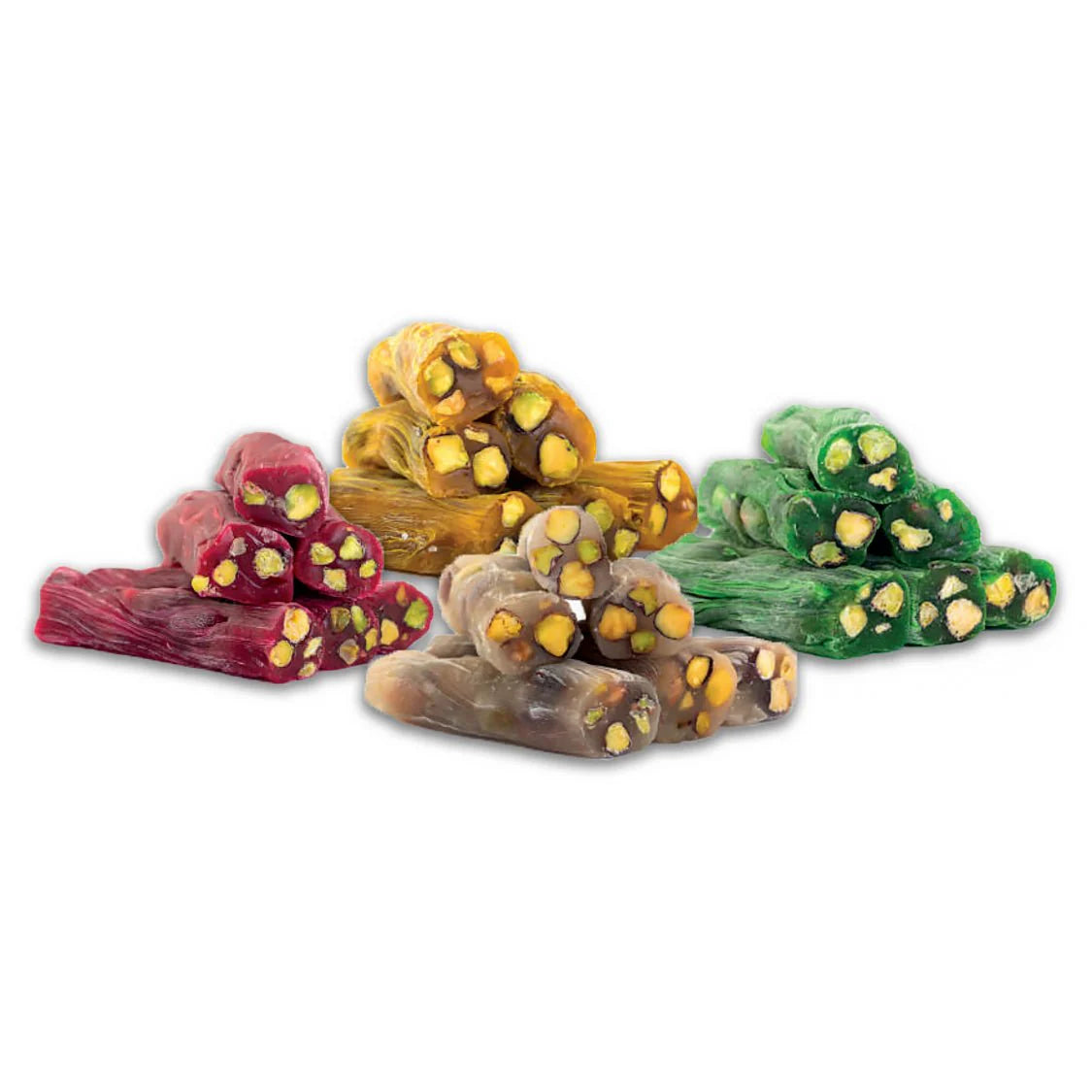 Ganik Sarsultan | Turkish Delight Fingers Variety Mix (Pomegranate, Orange, Honey, Kiwi)