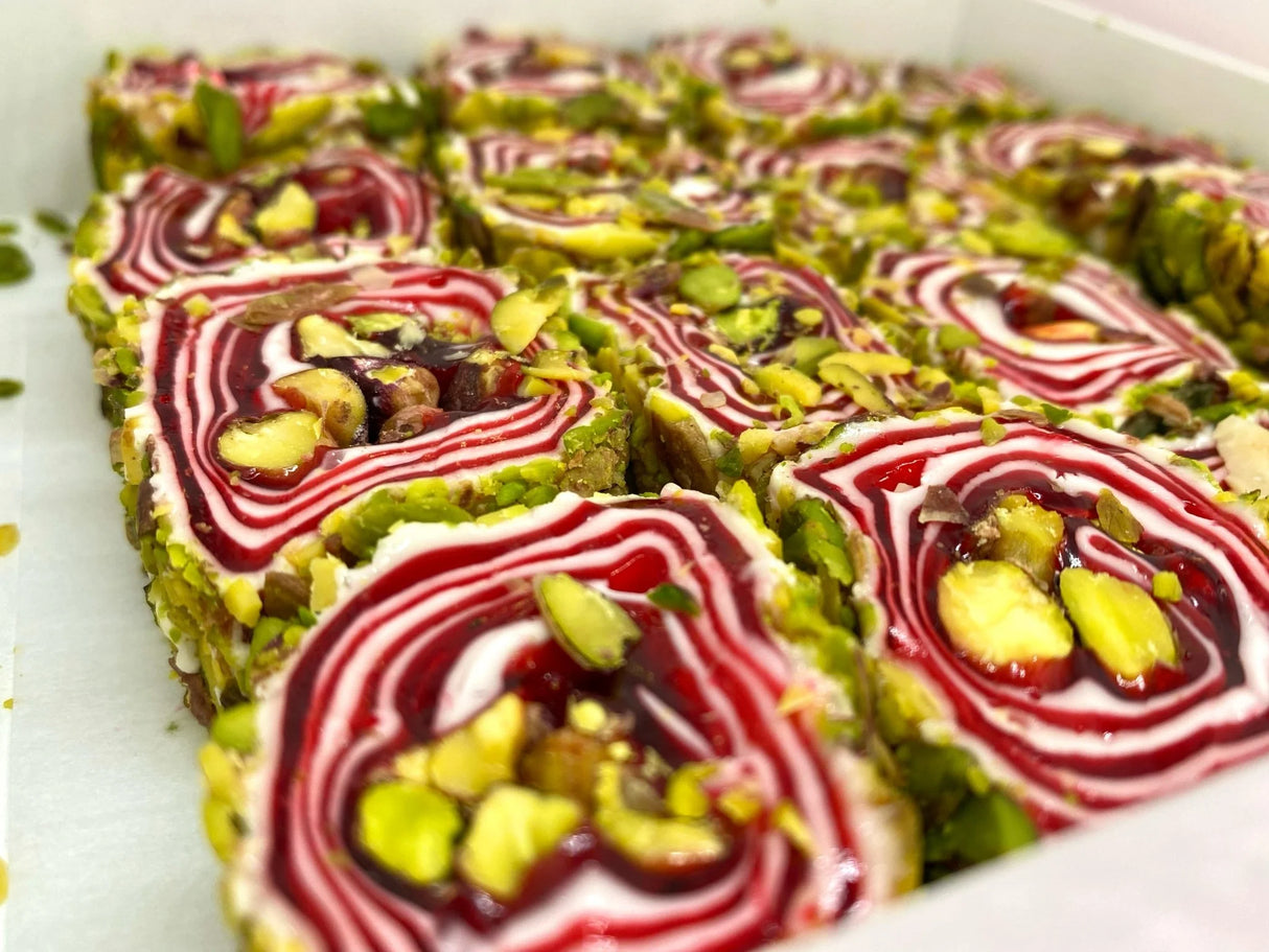Ganik Sarsultan | Turkish Delight Ottoman Wrap with Pomegranate & Pistachio