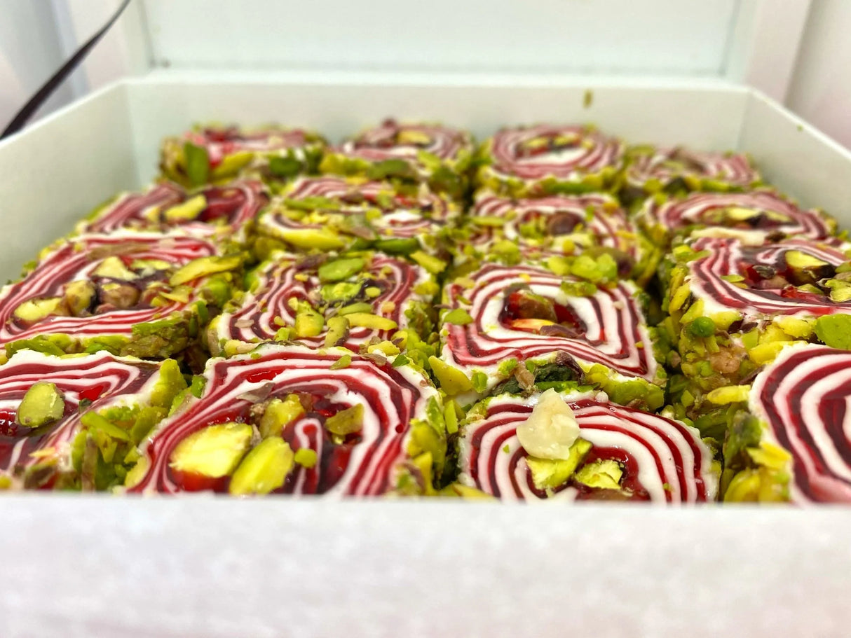 Ganik Sarsultan | Turkish Delight Ottoman Wrap with Pomegranate & Pistachio
