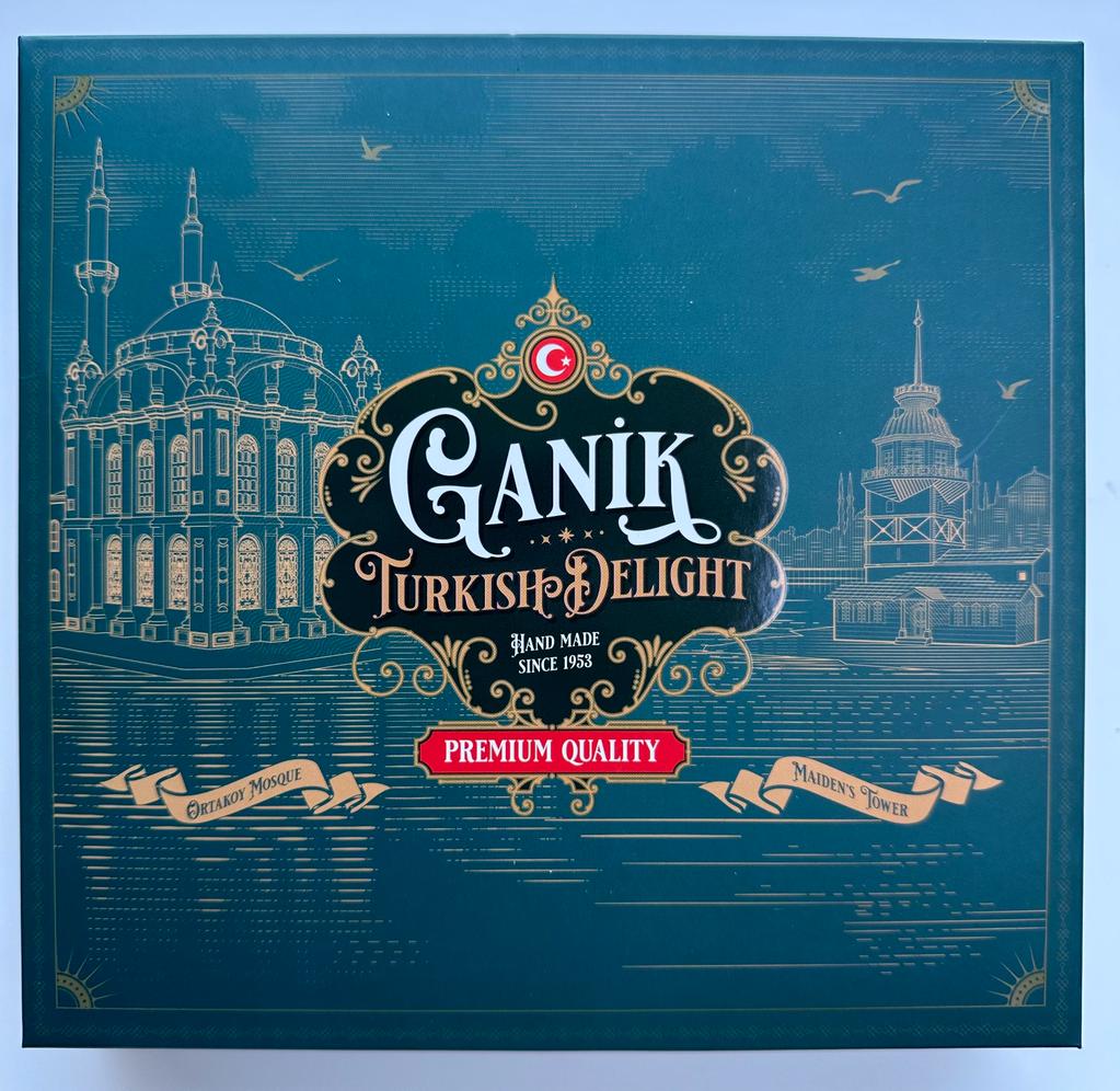 Ganik Sarsultan | Turkish Delight Ottoman Wrap with Pomegranate & Pistachio