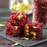 Ganik Sarsultan  Turkish Delight Pistachio Pomegranate Wick with Barberries