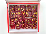 Ganik Sarsultan | Turkish Delight Pistachio Pomegranate Wick with Rose Petals