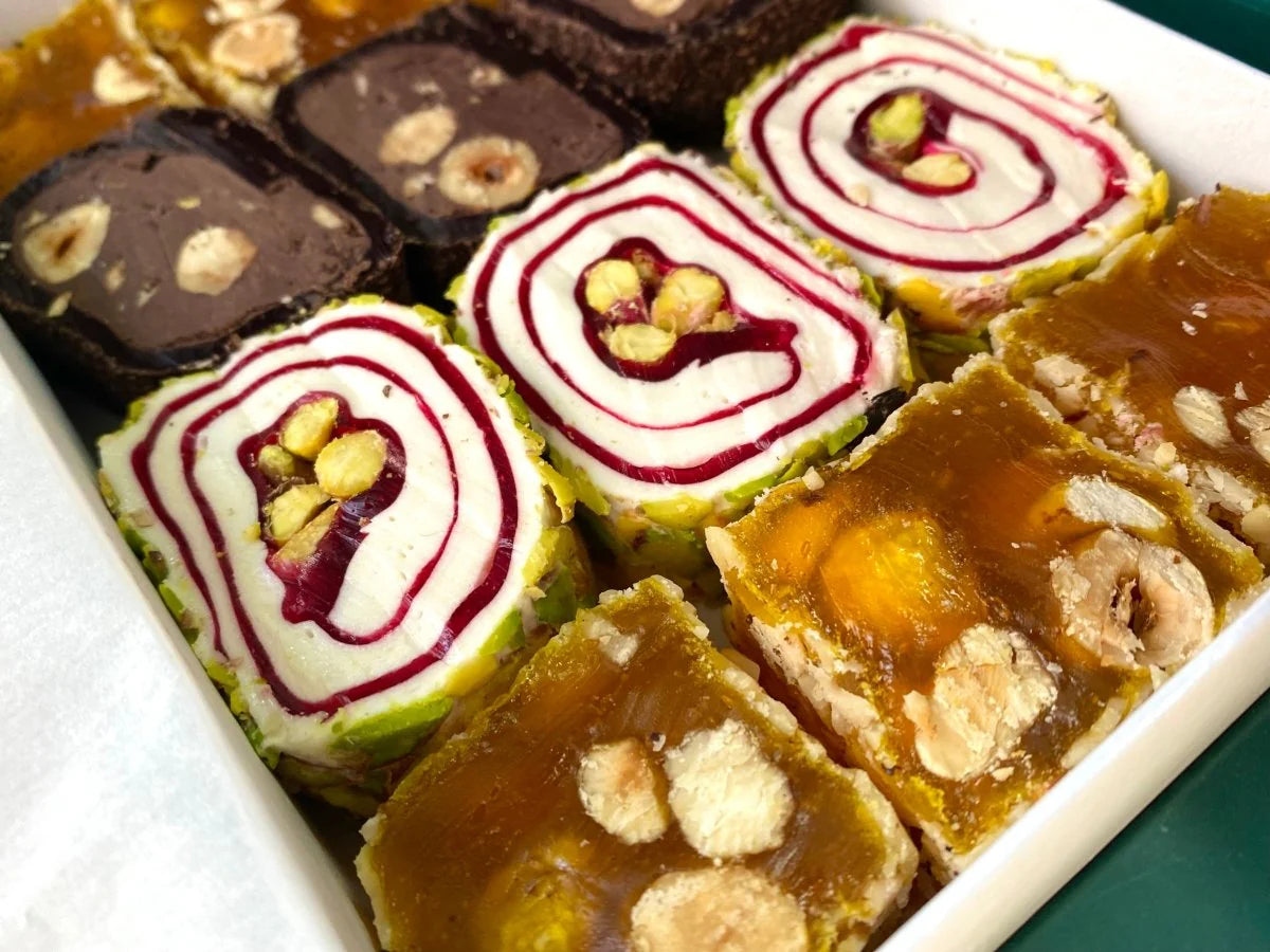 Ganik Sarsultan | Turkish Delight Wraps Variety Mix (Lemon Pomelo, Ottoman, Chocolate Hazelnut)