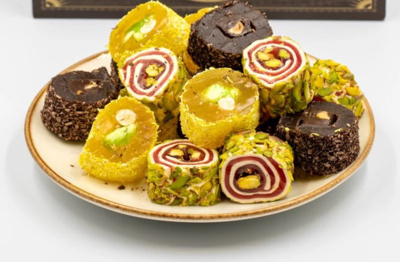 Ganik Sarsultan | Turkish Delight Wraps Variety Mix (Lemon Pomelo, Ottoman, Chocolate Hazelnut)
