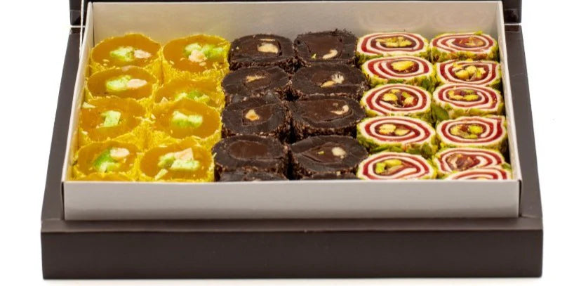 Ganik Sarsultan | Turkish Delight Wraps Variety Mix (Lemon Pomelo, Ottoman, Chocolate Hazelnut)