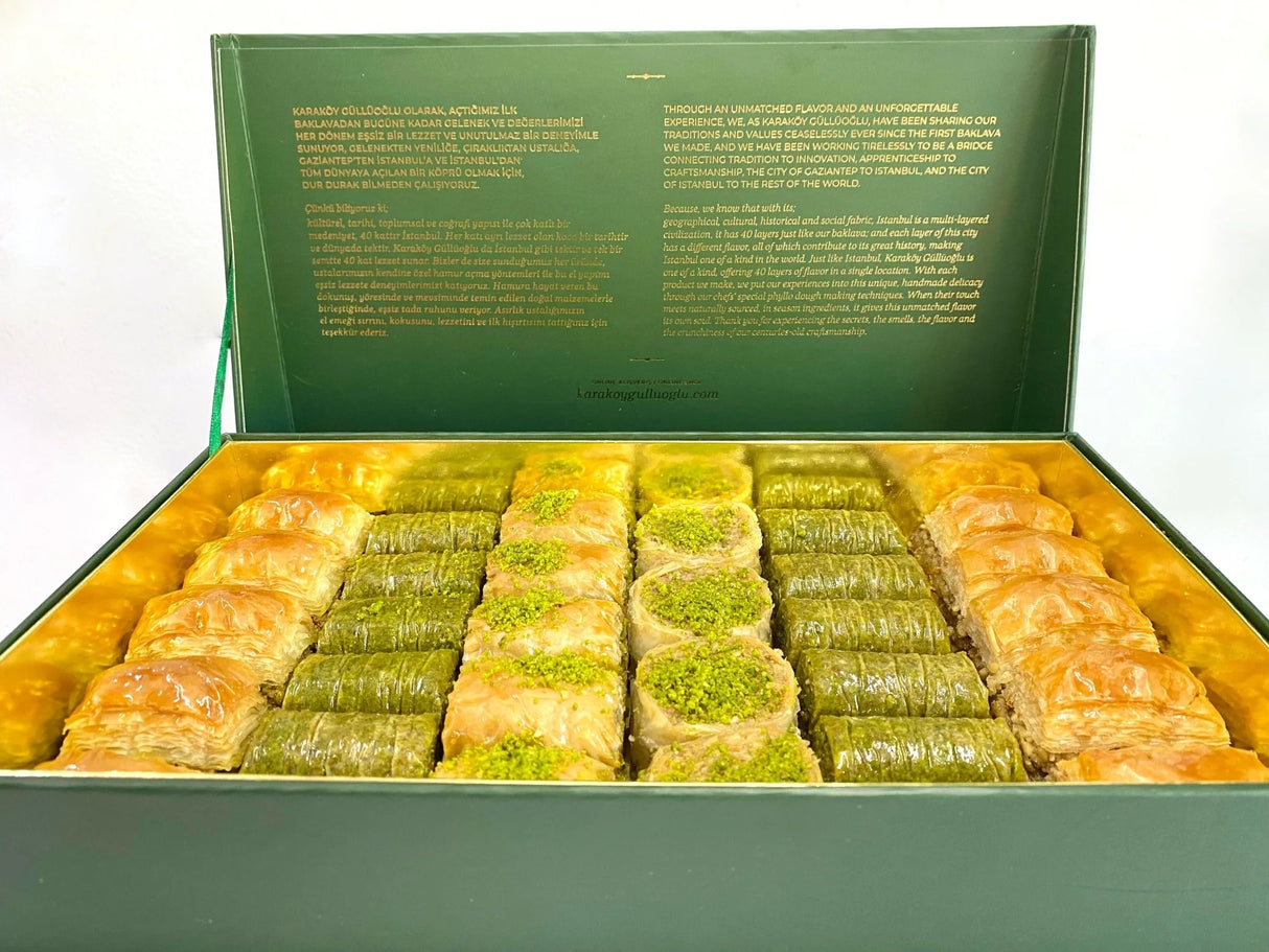 Karakoy Gulluoglu | Turkish Assorted Baklava in Special Gift Box