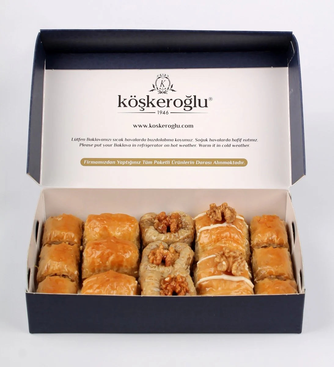 Koskeroglu  Assorted Baklava with Walnut