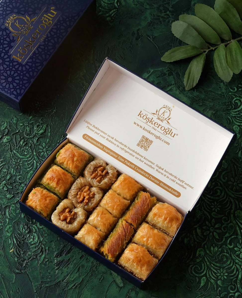 Koskeroglu | Assorted Pistachio and Walnut Baklava