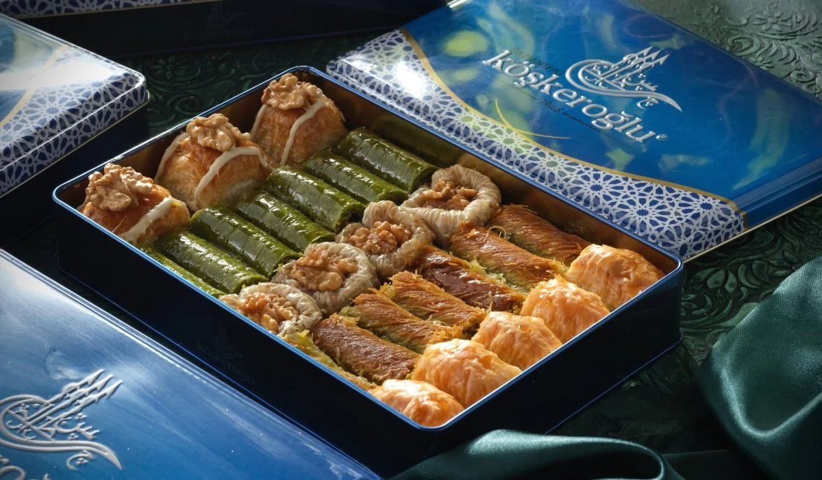 Koskeroglu | Premium Assorted Baklava with Gift Metal Box