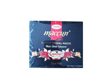 Maccun Plus Natural, 12 x 12g Sachets