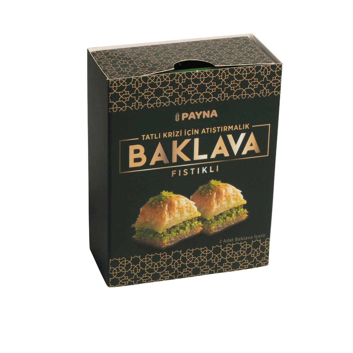 Payna | Pistacho Baklava Box - 4 Single Serve Slices