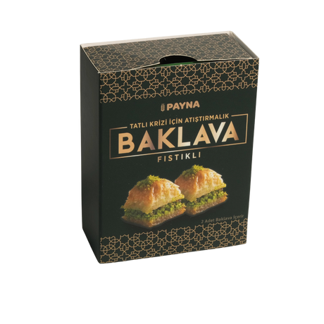 Payna | Pistacho Baklava Box - 4 Single Serve Slices