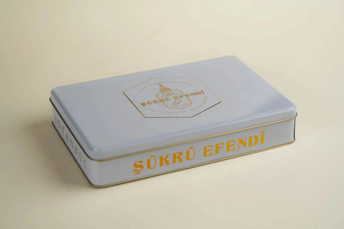 Sukru Efendi 1935 | Green Bliss Baklava with Pistachio in Gift Metal Box (1250gr)