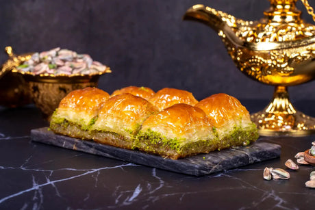 Sukru Efendi 1935 | Lux Turkish Baklava with Pistachio in Gift Metal Box