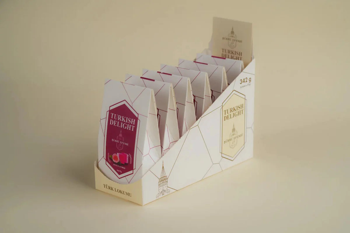 Sukru Efendi 1935 | Open and Enjoy Turkish Delight Rose Flavored