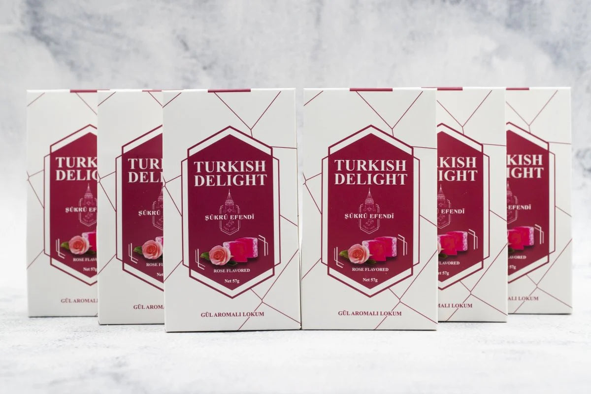 Sukru Efendi 1935 | Open and Enjoy Turkish Delight Rose Flavored