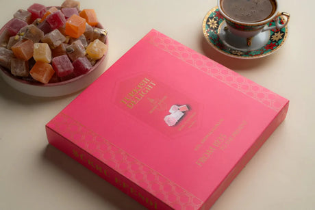 Sukru Efendi 1935 | Turkish Delight Square Box Rose Flavored
